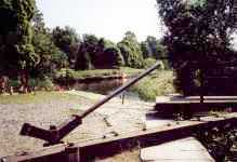 View towards south from the lock.