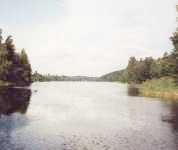 View towards Garnsviken from kers kanal