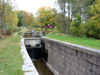 The most upstream lock chamber.