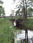 The eastern bridge is a fairly modern creation