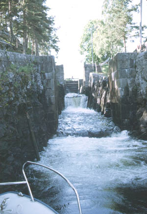 Slussen i Lennartsfors