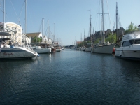 Christanshavns kanal sedd norrut frn mitten