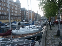 Vy vsterut frn mynningen i Christianshavns kanal