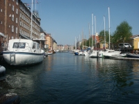 Vy vsterut frn mynningen i Christianshavns kanal