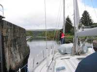 Kanalen mellan Loch Lochy och Loch Oich