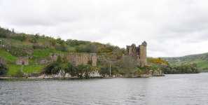 Urquhart Castle vid Loch Ness