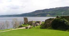 Urquhart Castle vid Loch Ness