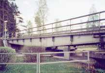 Onko tämä silta vanha Joensuun kanavasilta vai ei?