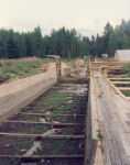 A part of the canal was drained 1992 during the restoration.