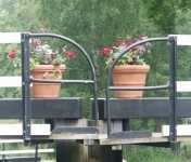 Blomster p slussportarna