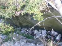 Remnants of locks by the powerplant