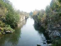 View towards south from the bridge at Hllby