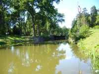 Kanalen nedstr�m Hj�lmaren mot Nothomens sluss.