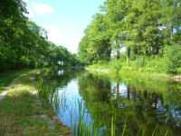 Vy nedstr�ms mot Gravuddens slussar.