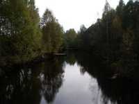 The inlet from the railway bridge