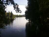 View towards south from the lock