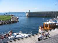 Parkkanalens utlopp i resund