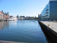 Vy frn Klaffbron in mot Malm centrum