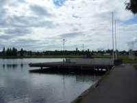 ngbtsbryggan i Mora vid Mora strand dr bl.a passagerarbtarna M/s Gustaf Wasa (byggd 1876) och S/s Engelbrekt (byggd 1866) lgger till.