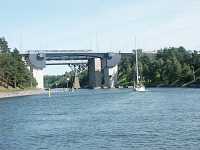 Three bridges crossing the southern canal.