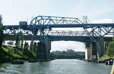 The three bridges seen from south