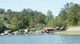 Idyllisk hamn