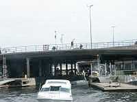 Slussen sedd fr�n v�ster