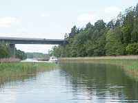 Landsvägsbron mellan Farstalandet och Ingarö