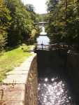 The lower lock, kanal and bridge