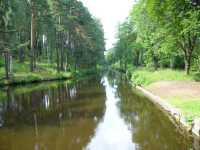Kanalen uppstrms frn Trngfors sluss